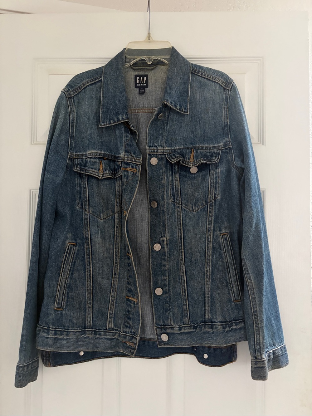 GAP Women’s Washed Blue Denim Jacket